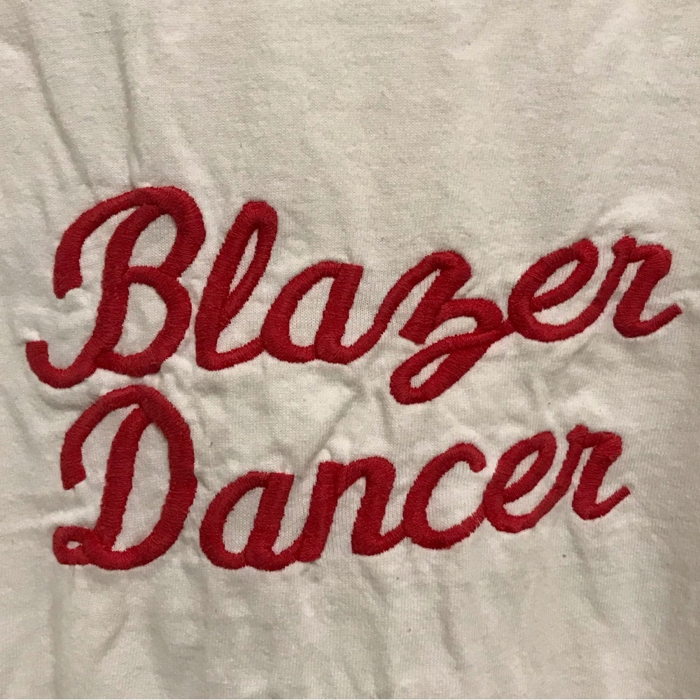 Vintage white Blazer Dancer t-shirt